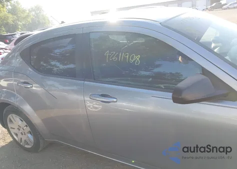 2014 Dodge Avenger Se из США, поврежденный, VIN 1C3CDZAB7EN144553